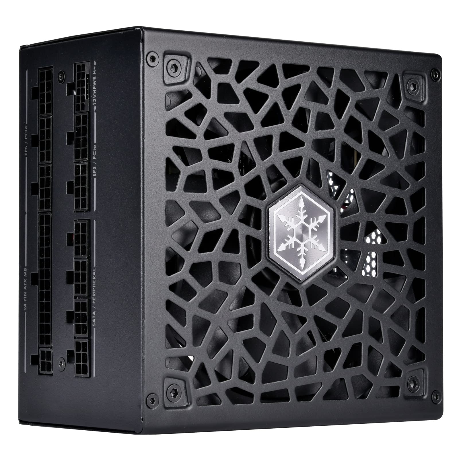 SilverStone SST-HA850R-PM - 850W fully modular PCIe 5.0 power supply, Cybenetics Platinum certified, ATX form factor.