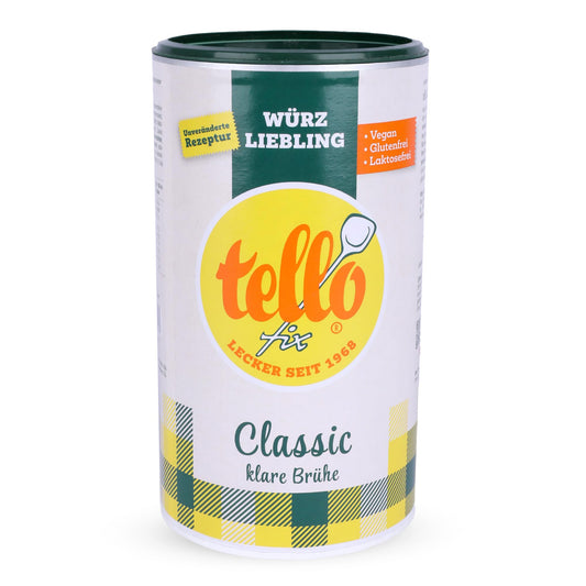 Dārzeņu buljons tellofix Classic Clear, 900 g