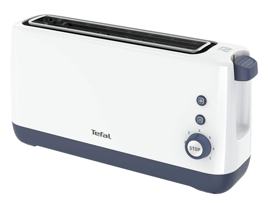 TEFAL tosteris Minim TL302110 tosteris, kompakts, ar vienu slotu, balts
