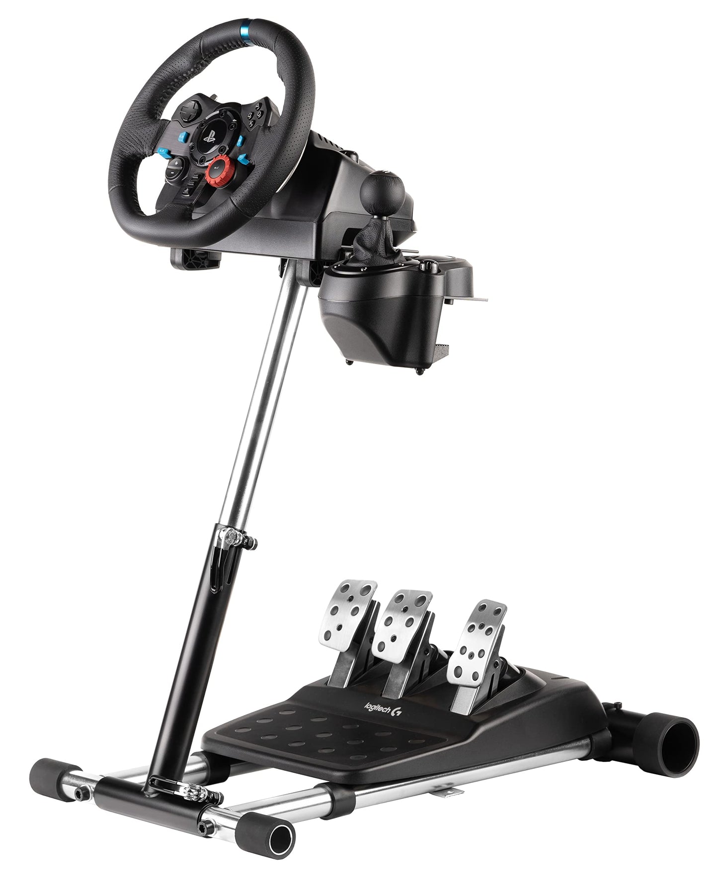 Wheel Stand Pro paredze Logitech G29/G920/G25/G27 sacīkšu stūrei - DELUXE V2