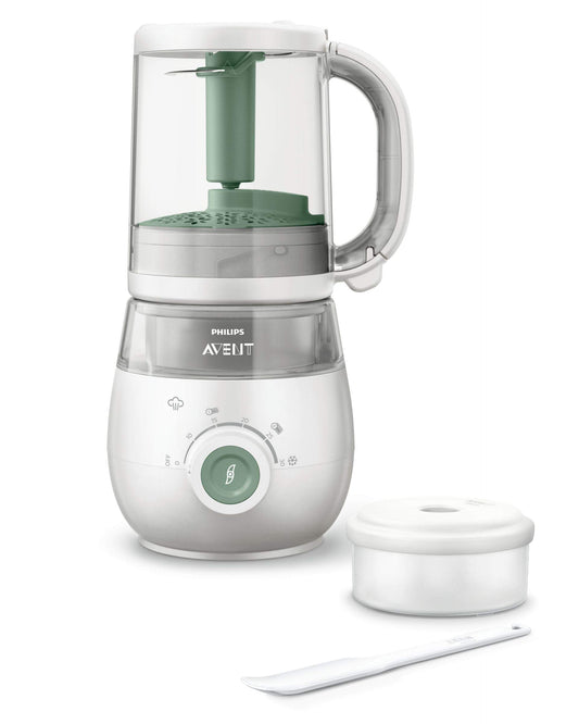 Philips Avent 4-in-1 bērnu pārtikas pagatavotājs - tvaicē, sajauc, uzsilda, atkausē