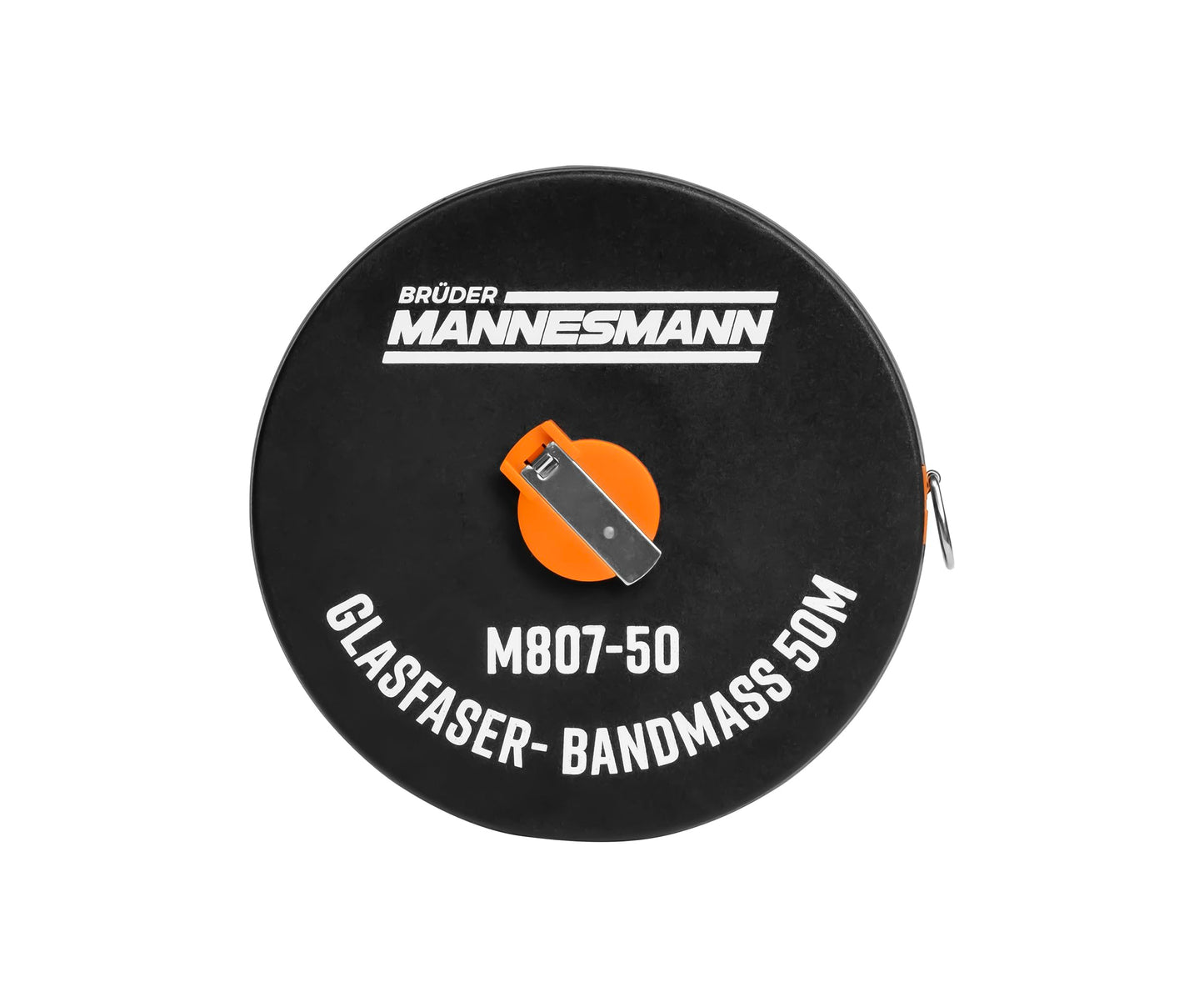 Mērlente Brüder Mannesmann 30 m ar rokturi ērtai saritināšanai, izturīgs ABS korpuss, augsta mērījumu precizitāte, ideāli piemērota būvniecībai, dārzam un mājas darbiem, 1 gab., iepakojuma svars: 0,404 kg | M 807-30
