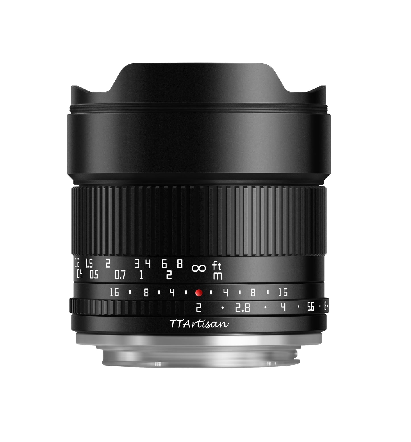 TTArtisan APS-C 10 mm F2 metāla korpusā, saderīgs ar Fuji X-montāžu, melns