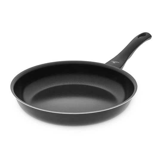 Gerlach First panna - 20 cm black ceramic frying pan for electric, gas, and ceramic stoves, ideal kitchen cookware.