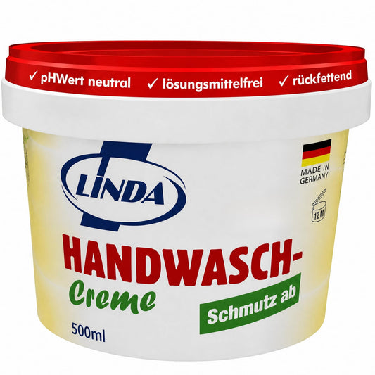 Roku mazgāšanas krēms LINDA Schmutz ab, 500g, spēcīga tīrīšanas pasta