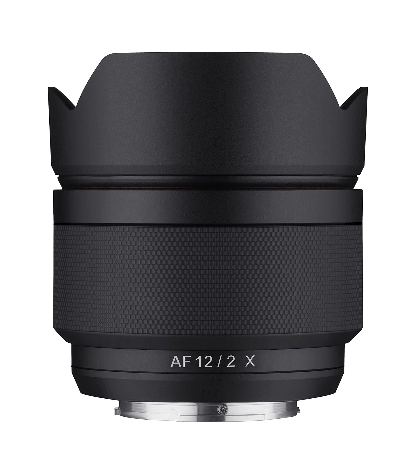 SAMYANG AF 12 mm f/2.0 automātiskās fokusēšanas APS-C kompaktais ultra platleņķa objektīvs Fujifilm X (SYIO12AF-FX), melns
