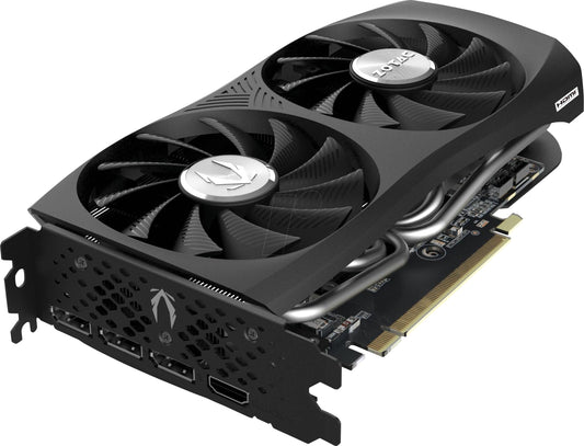 Zotac GPU NV RTX4070 Twin Edge OC 12GB - Dual ventilators for enhanced cooling and performance.