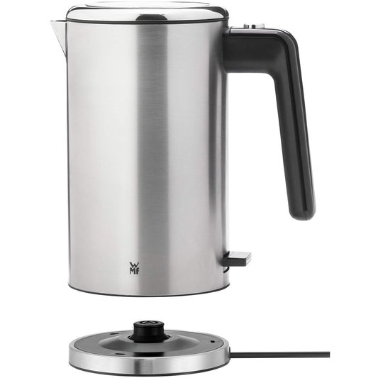 WMF Lono ūdens vārītājs - 1,3L, dubultsienu, kaļķu filtrs, 2400W, Safety Touch, matēts nerūsējošais tērauds