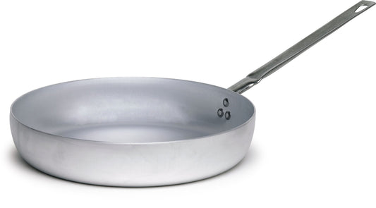 Pentole Agnelli Family Cooking alumīnija panna - 20 cm, metāls, sudrabs/melns, ar rokturi, viegla un izturīga.