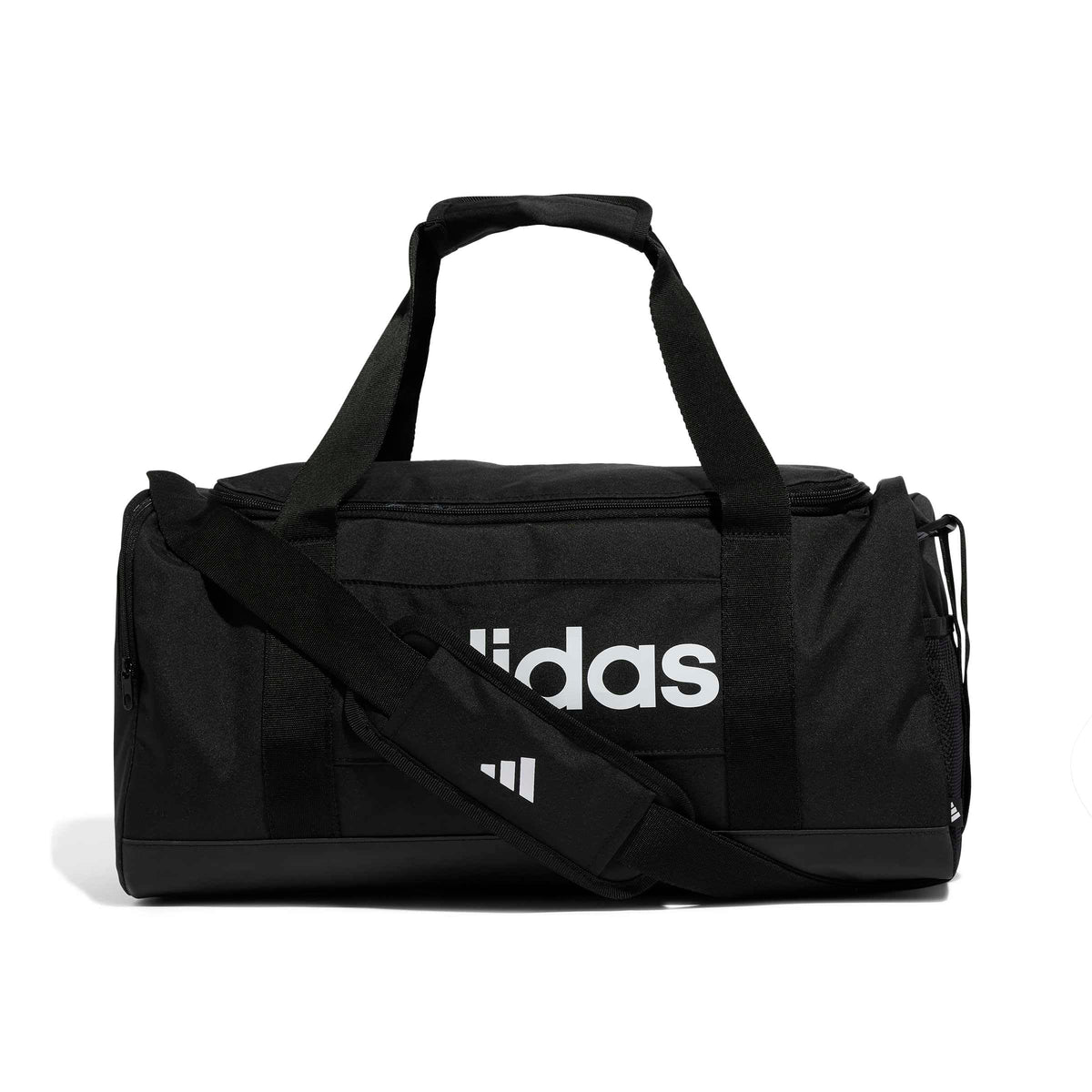 adidas Unisex Essentials Linear Duffel soma, melna/balta, S