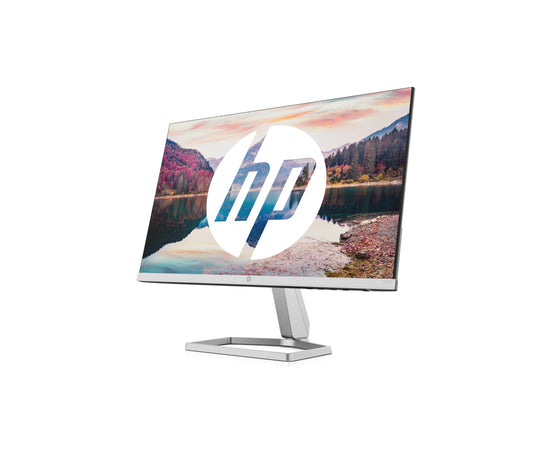 HP M22f Monitor - 21.5" Full HD IPS, 75Hz, 5ms response time, VGA, HDMI 1.4, silver/black design