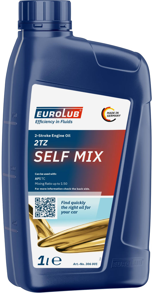 EUROLUB 2 TZ SELF MIX 2-taktu dzinēja eļļa, 1 litrs