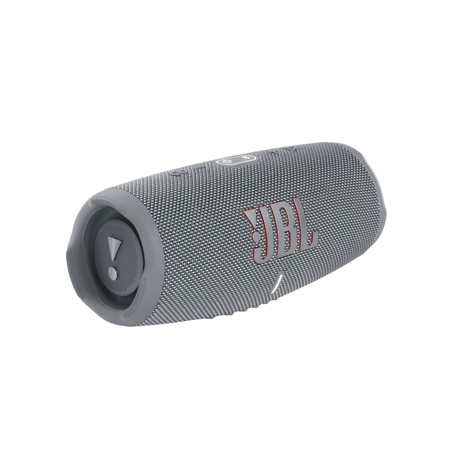 JBL Charge 5 Bluetooth skaļrunis - Pelēks - Ūdensizturīga, portatīva boombox ar iebūvētu powerbank - Viena akumulatora uzlāde līdz 20 stundām bezvadu mūzikas baudīšanai.