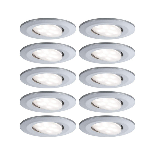 Iebūvējamie LED prožektori JESLED, 230V, 7W, 710LM, spuldzes atvere 75mm - 90mm