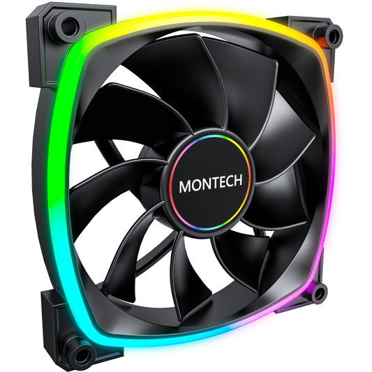 7. Montech RX140 PWM - melns