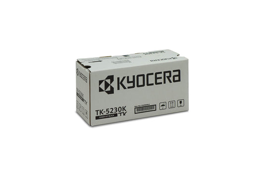 Kyocera TK-5230K toner - Original black cartridge for ECOSYS M5521cdn, M5521cdw, P5021cdn, P5021cdw printers.