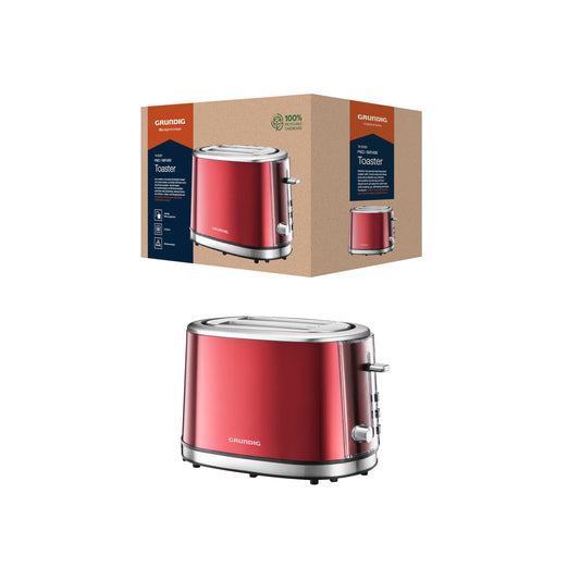 Grundig TA 6330 tosteris Sarkanā sajūta, 18 centimetri garums x 32 centimetri platums x 20 centimetri augstums