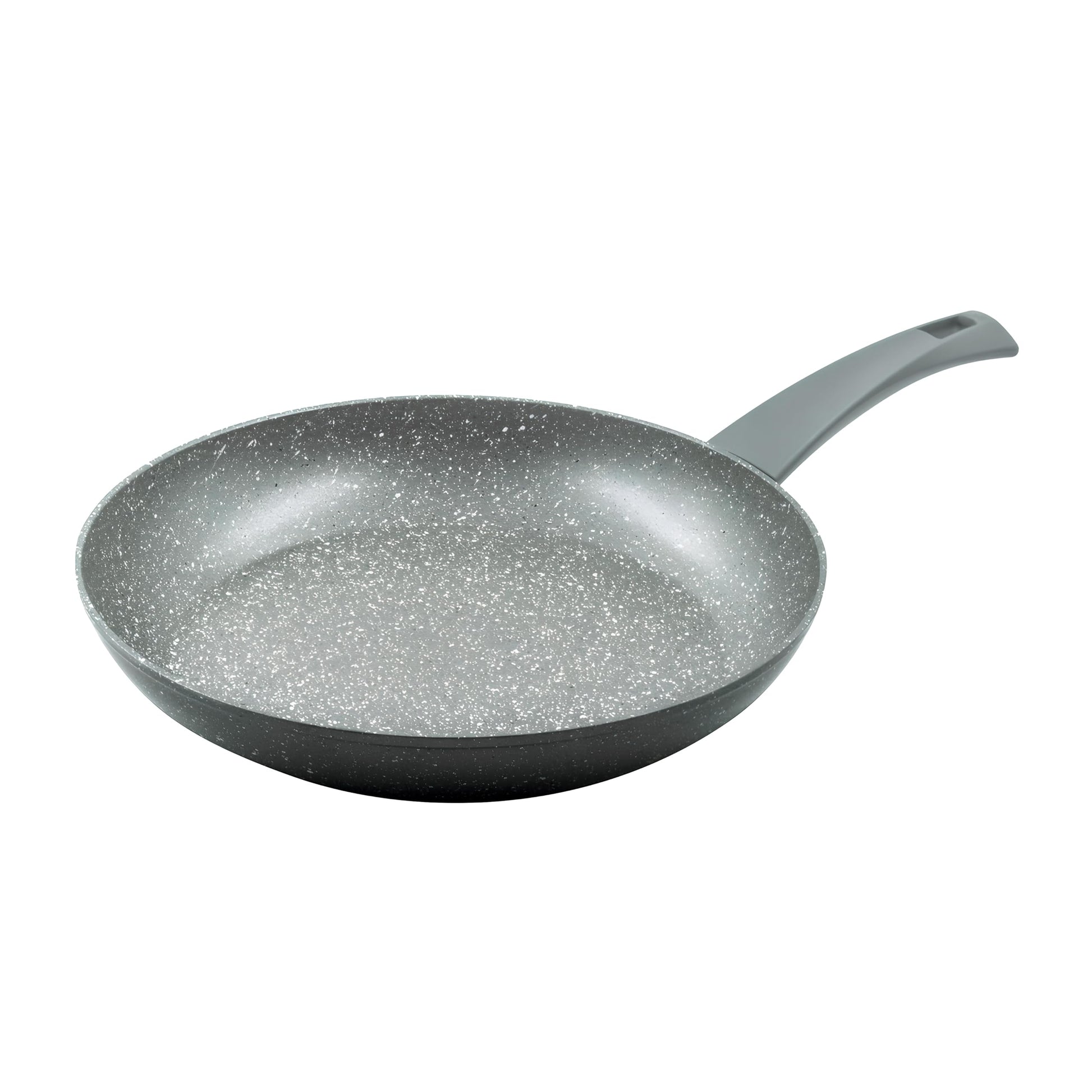 Zanetti DURAPIETRA frying pan - suitable for all stove types, stable base, thick coating, soft handle, 28 cm diameter