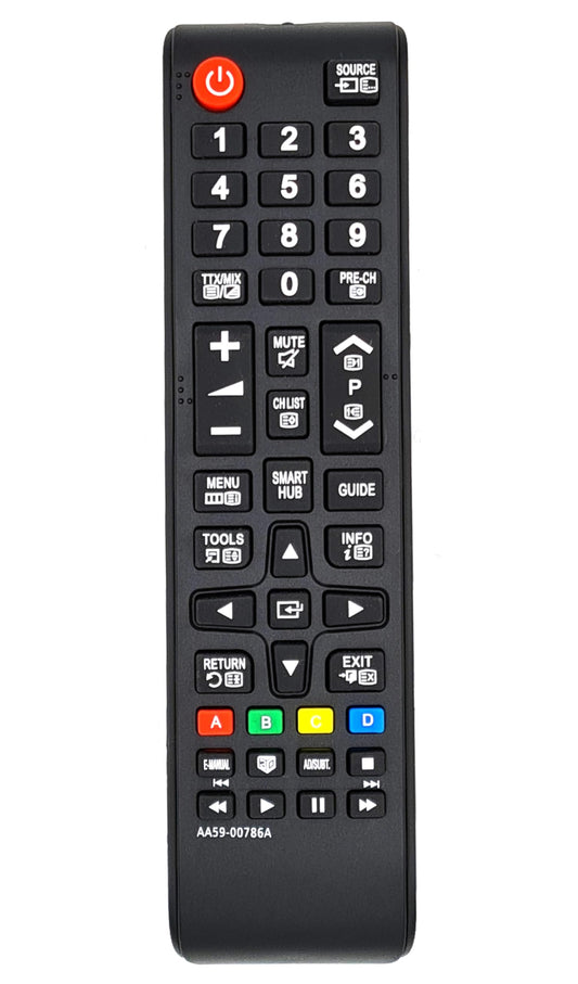 Vispārējā rezerves tālvadības pults, kas piemērota Samsung AA59-00786A televizoram.