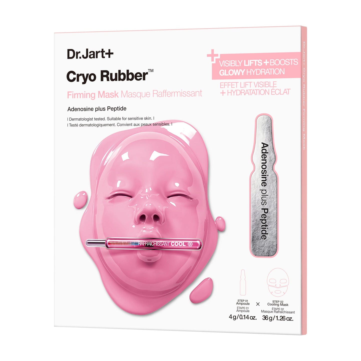 Sejas maska Dr.Jart+ Cryo Rubber stangrinoša, atvēsinoša maska ar kolagēnu