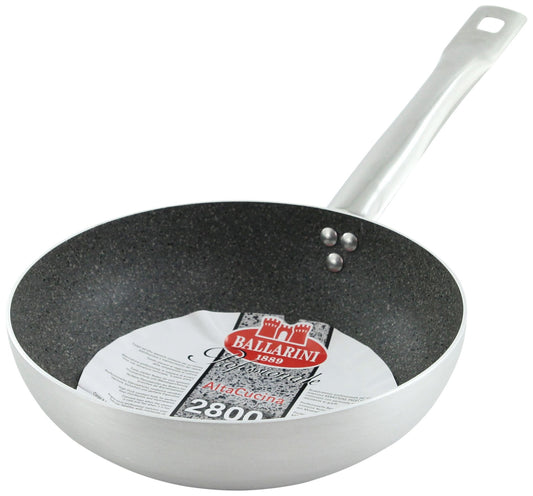 Ballarini augsta panna b53t56 - 24 cm diameter, granite coating, single handle, non-stick frying pan.