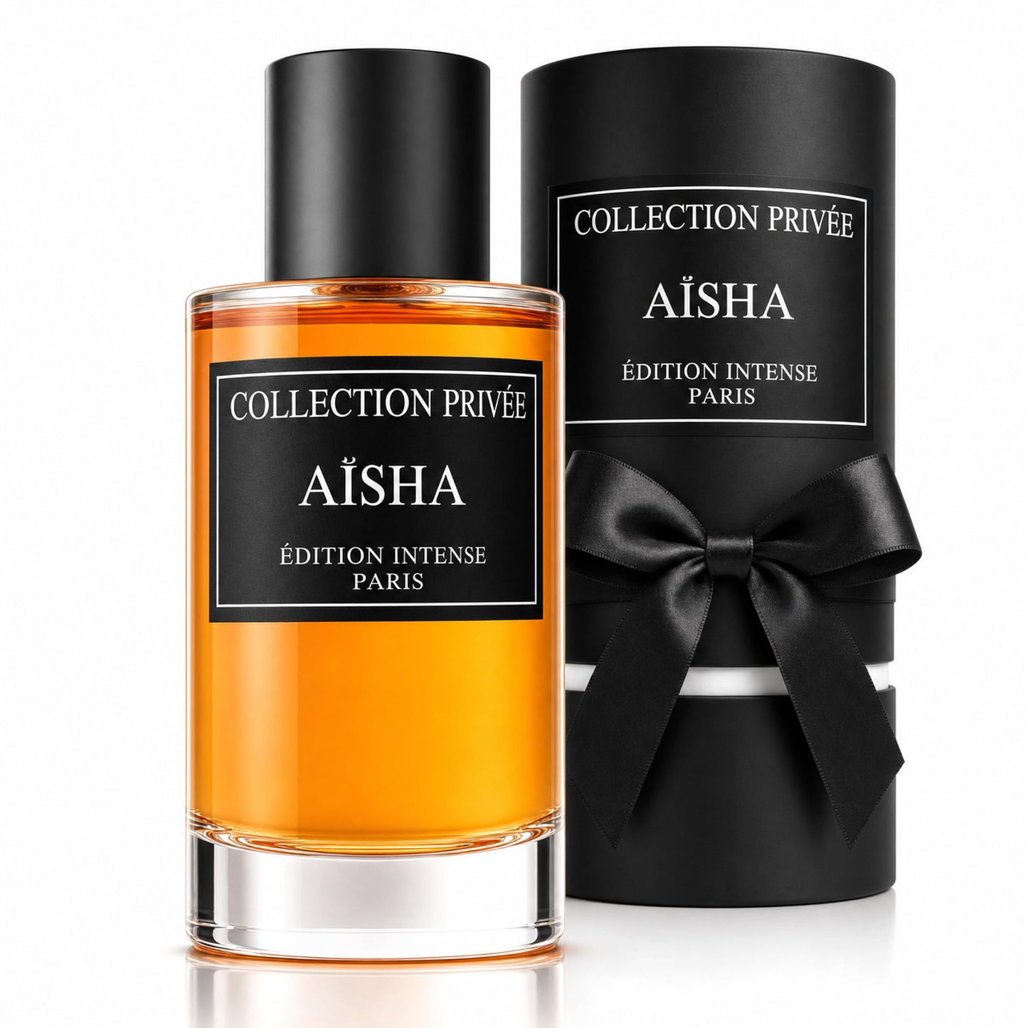 Sieviešu smaržas AÏSHA Collection Privée Eau de Parfum 50ml, ilgnoturīgs austrumniecisks aromāts ar ūdu, vaniļu un dzintaru, intensīvas unisex smaržas
