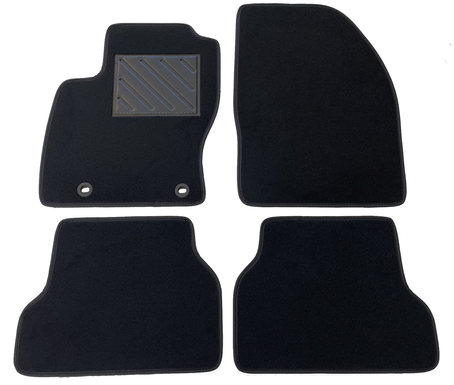 MDM SP-2565 paklāji Velūrs automašīnu paklājs piemērots Opel Meriva A 02.2003>2010, melns