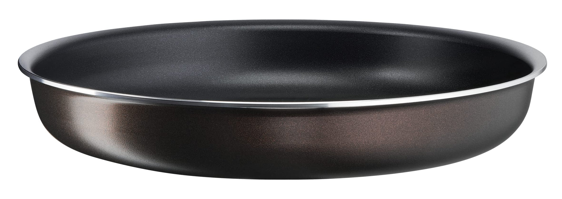Tefal Ingenio Easy Plus 22 cm panna - sakraujama, nelīpoša, piemērota visiem plīts veidiem, izņemot indukciju.