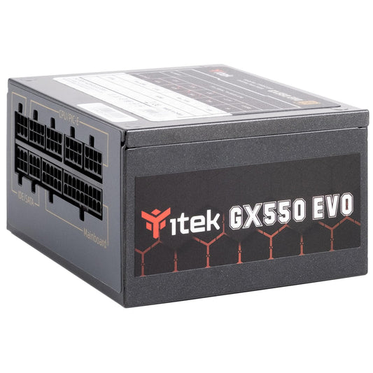 Itek GX550 EVO - SFX 550W, 80Plus Gold, FDB 92mm fan, Japanese capacitors, modular design