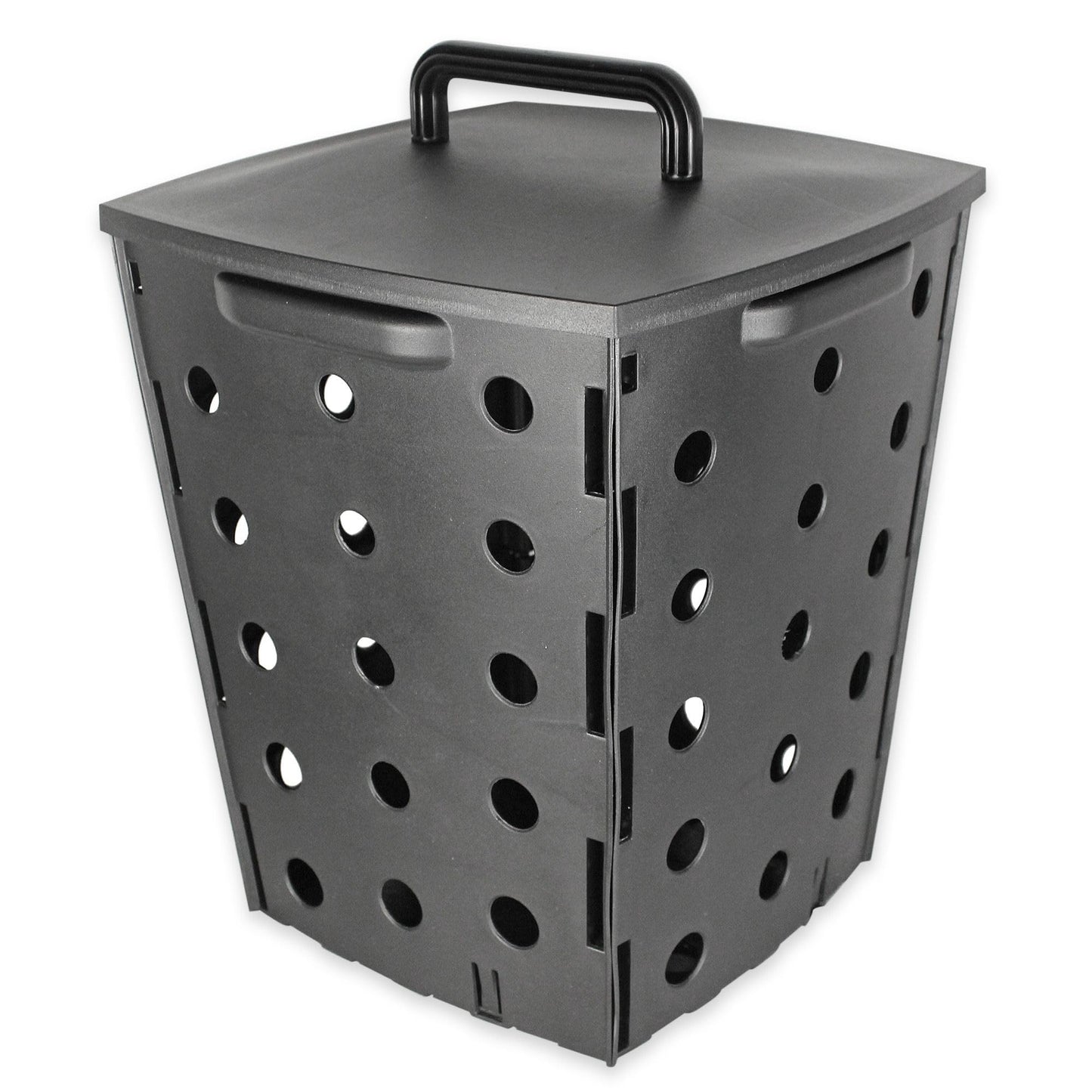 Kompostera paplašināšanas modulis 260L kompostētājam 600L 860L 1120L, plastmasa ar ventilācijas sistēmu