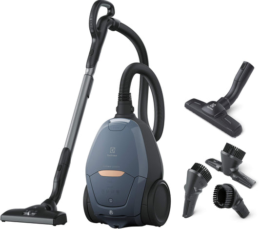Electrolux Pure D8 PD82-8DB - Ļoti kluss putekļsūcējs, SmartMode jaudas regulēšana, PureSound tehnoloģija, zila krāsa
