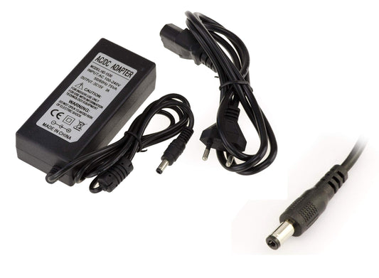 KALEA-INFORMATIQUE barošanas bloks 220V uz 15V DC 3A, 2,5mm x 5,5mm spraudnis, iekšējais/ārējais diametrs.