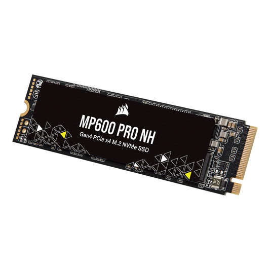 Corsair MP600 PRO NH 1 TB SSD - PCIe Gen4, 7000 MB/s, M.2 2280, TLC NAND, compatible with DirectStorage, no heatsink, black