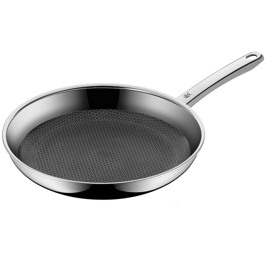 WMF Profi Resist cepšanas panna 28 cm - daudzslāņu materiāls, šūnu struktūra, nerūsējošā tērauda rokturis, cepeškrāsnij.
