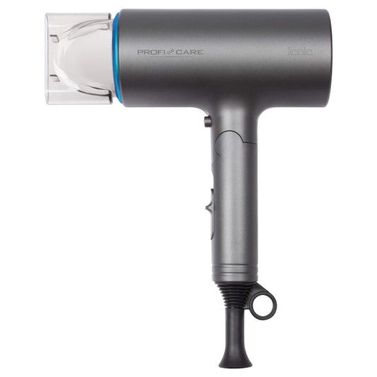 ProfiCare® matu žāvētājs salokāms | 1600W | kompakts matu žāvētājs ceļojumiem | jonizācijas funkcija spīdīgiem matiem | ceļojumu matu žāvētājs | 3 līmeņi | mīksta pieskāriena korpuss | mazs ceļojumu matu žāvētājs | PC - HT 3073 zils