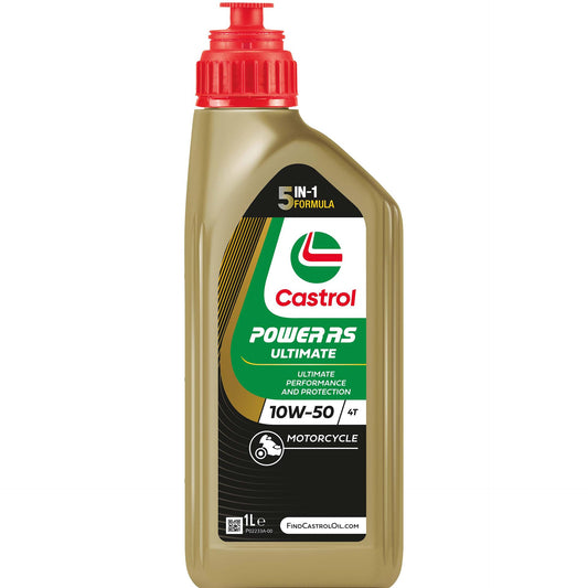 Castrol motorolie Power RS Ultimate 4T (4-takt) 10W-50 1 litrs