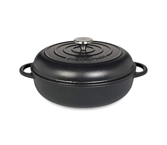 Küchenprofi Provence Gourmet panna 28 cm - black, durable non-stick coating, ideal for cooking and frying.