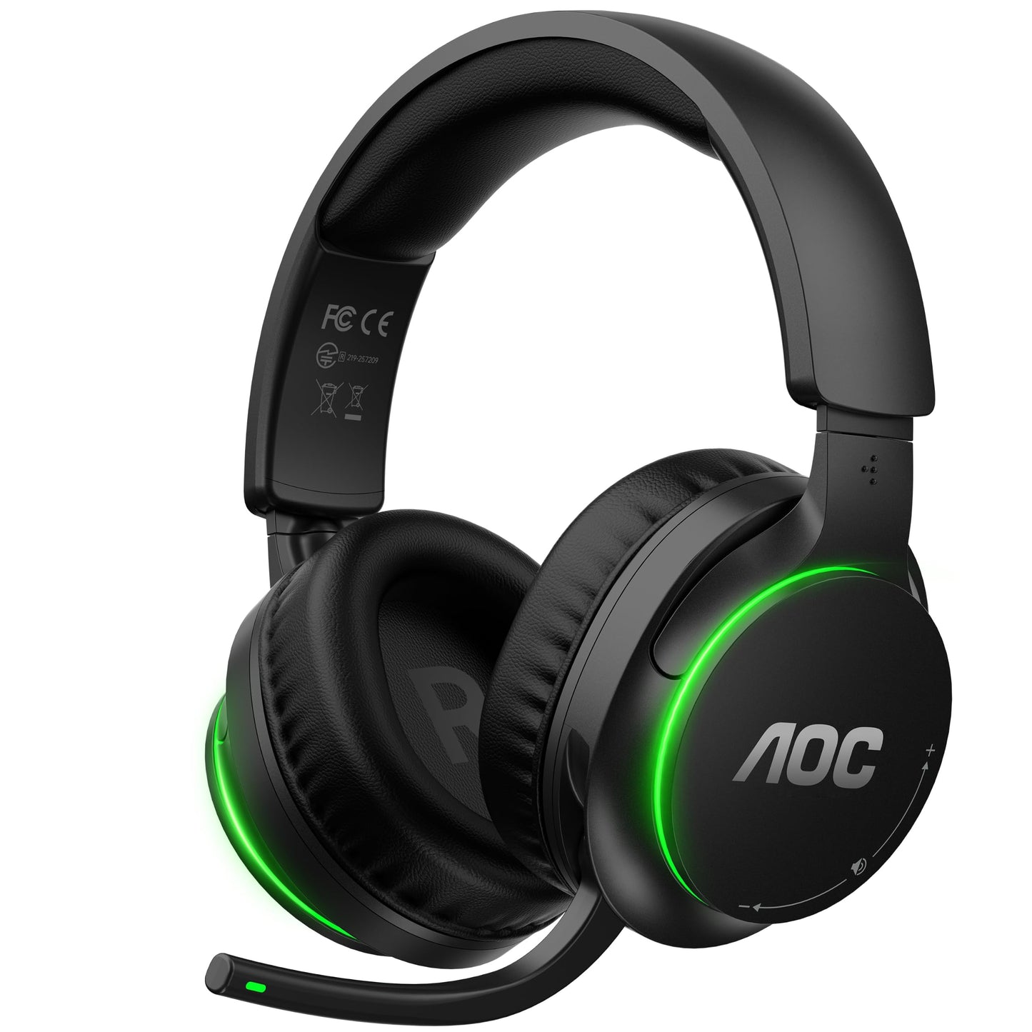 bezvadu gaming austiņas AOC Xbox Series X|S, Xbox One, PS5