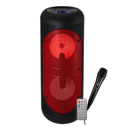 Karma pastiprinātie audio skaļruņi HPS T252R 200 W sarkans