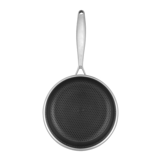 Sitram Triply Ø 24 cm panna - nelīpošs, skrāpējumiem izturīgs, bez PFOA, piemērota visiem plīts veidiem, ieskaitot indukciju.