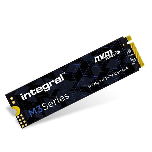 Integral HIGH-Speed Gen4 SSD - 1TB, up to 3550MB/s read, 2700MB/s write, M.2 form factor, high IOPS performance.