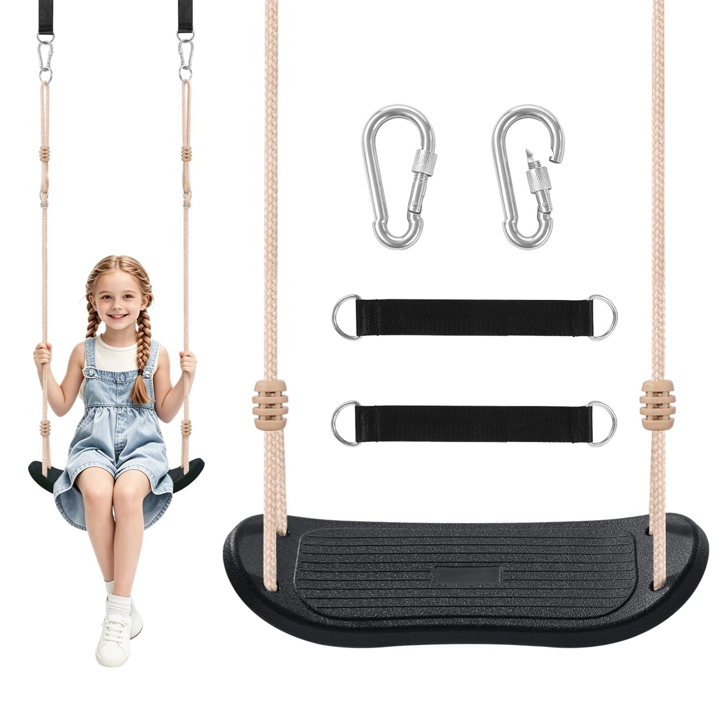 Fionrziy ergonomiskās šūpoles, bērnu šūpoles āra lietošanai dārzā līdz 120kg