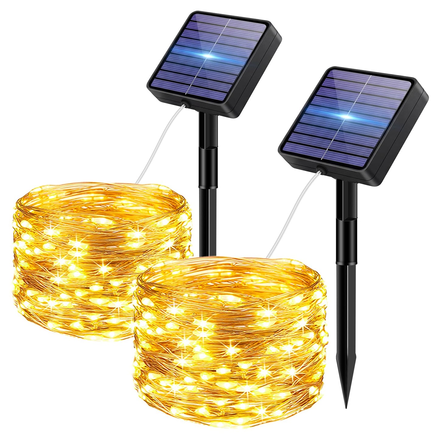 Saules LED virtene āra lietošanai bitjam 2 gab., 5+2 M