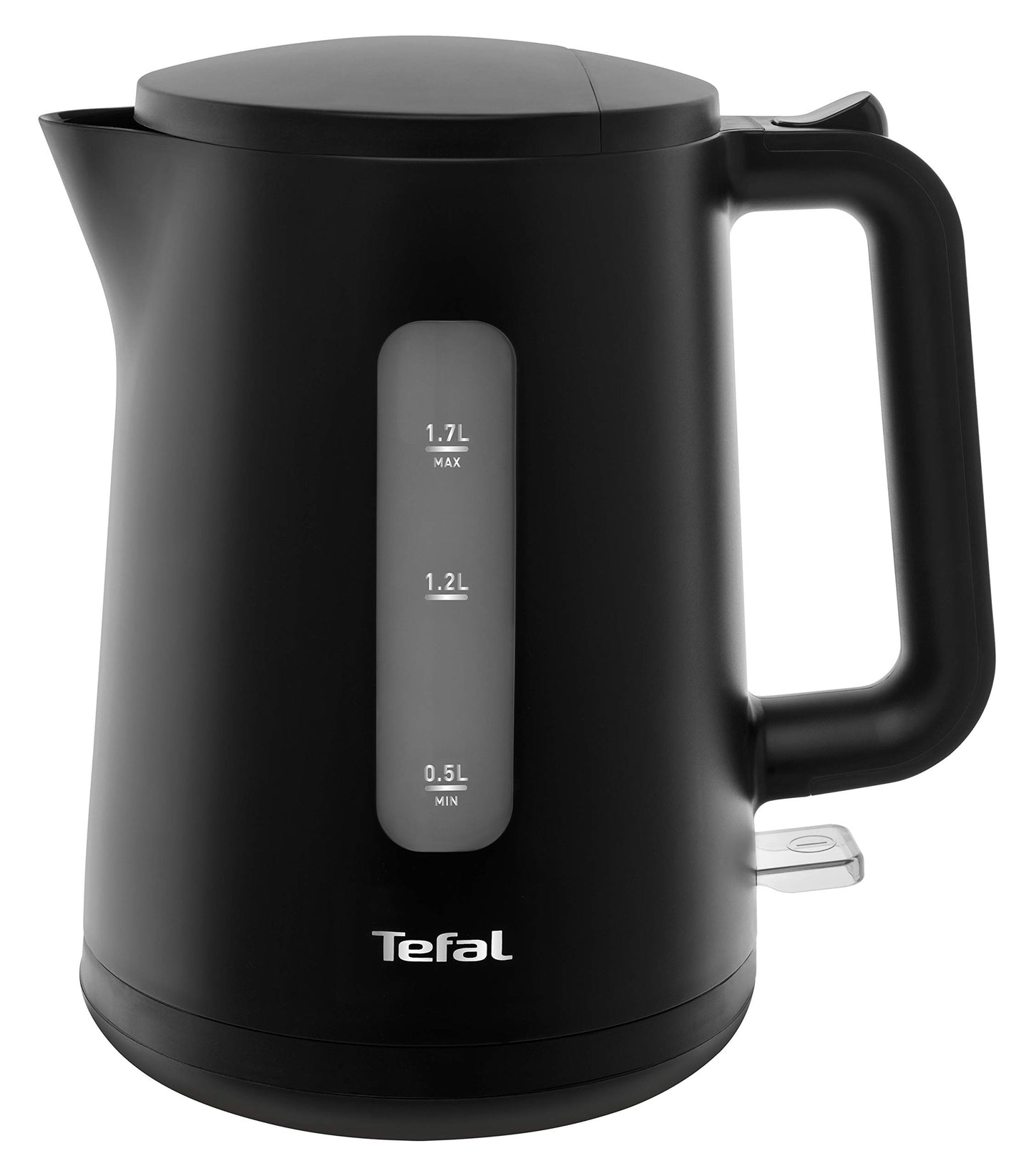 Tefal KO2008 Element Black kettle - 2400W, sleek black design, fast boiling, automatic shut-off feature.