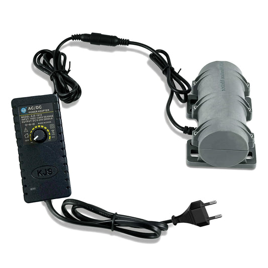 Līdzstrāvas vibrācijas motors 24V – 3800 apgr./min ar barošanas bloku