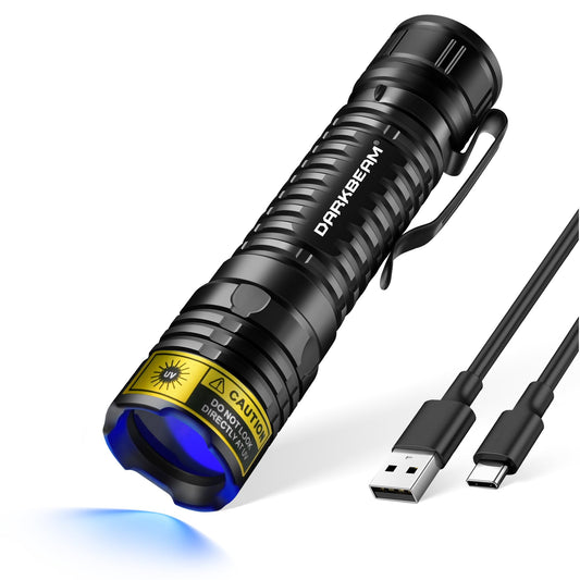 UV lukturītis DARKBEAM 365nm, melnā gaisma, Woodsche lampa