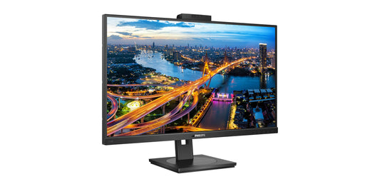 PHILIPS 276B1JH - 27" QHD USB-C docking monitor, webcam, height adjustable, 2560x1440, 75Hz, HDMI, DisplayPort, USB hub, black