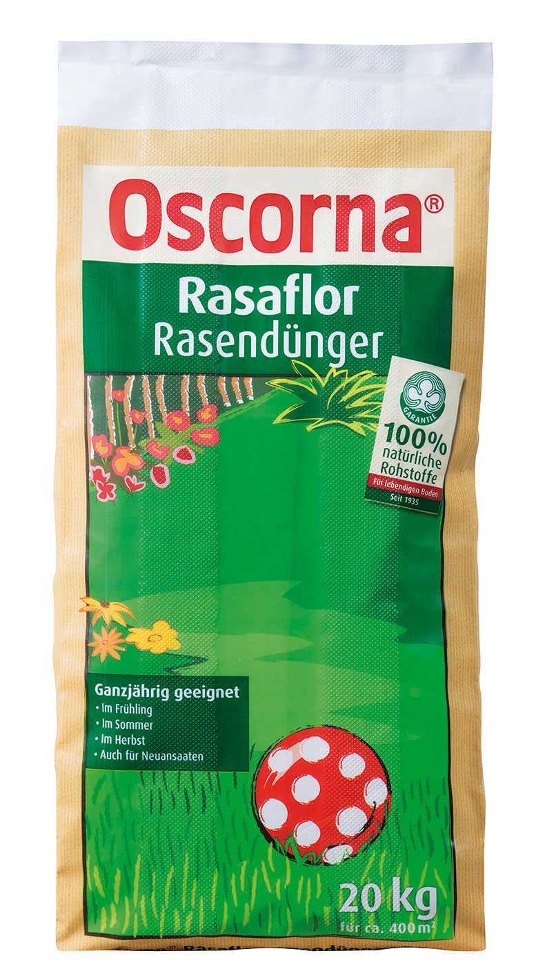 Zāliena mēslojums Oscorna Rasaflor, 20 kg