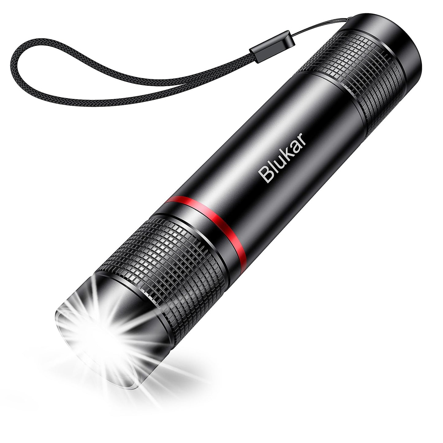 Lukturis Blukar LED uzlādējams, īpaši spilgts, zoomējams 2000L Mini Torch