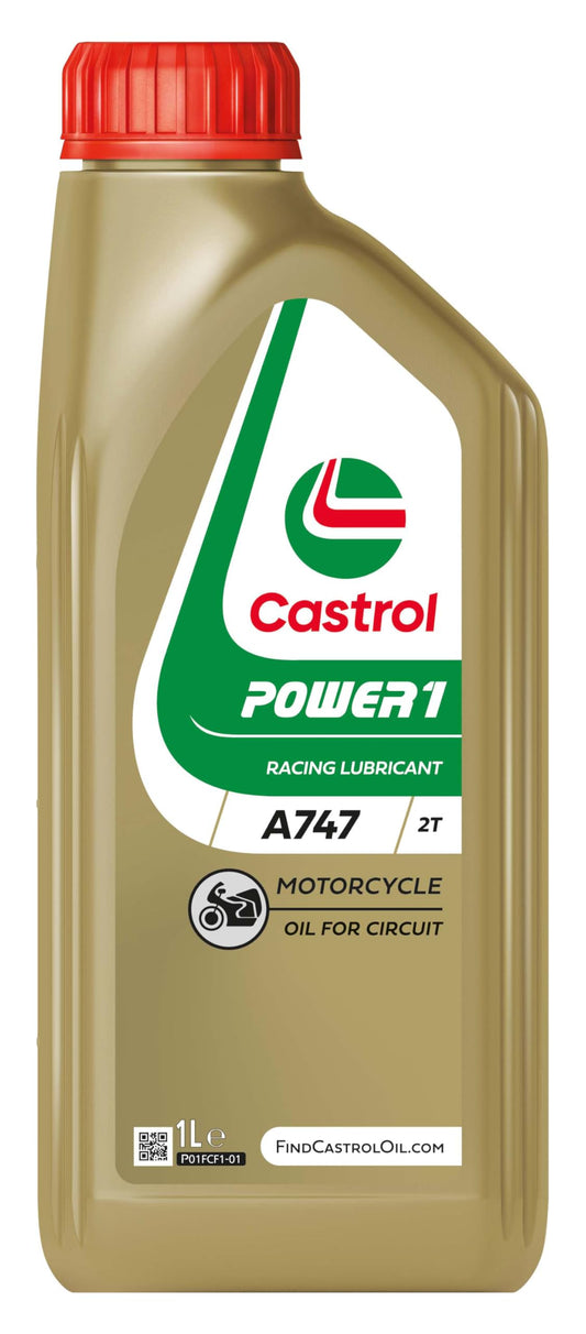 Castrol POWER1 A747 2-taktu motorolie, 1L